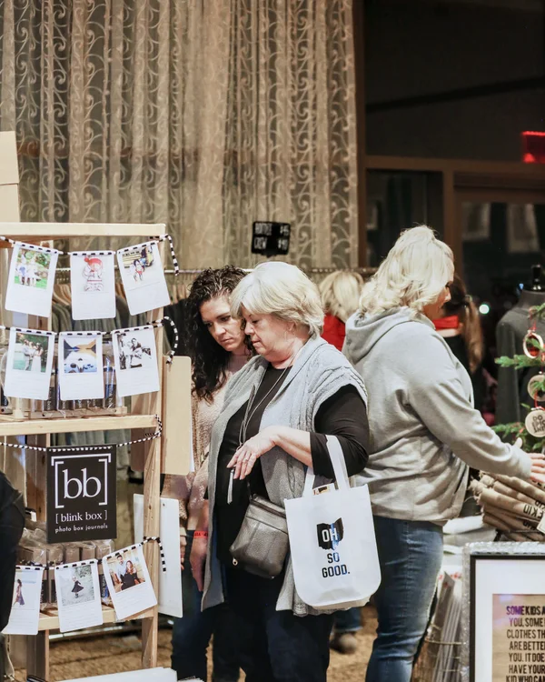 Shopping at the 2019 Ohio Made Holiday Market.